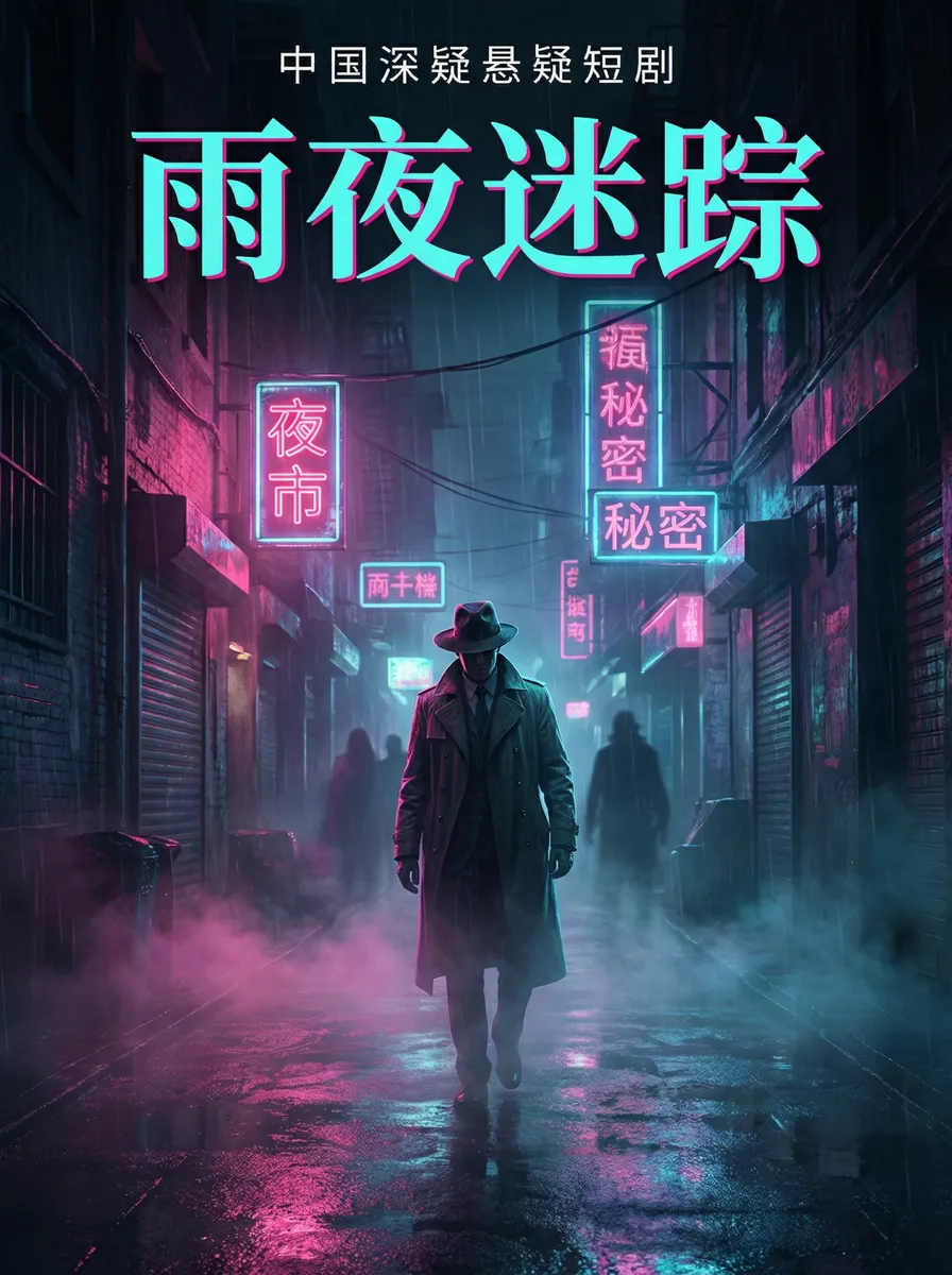 adc满十八岁年龄确认 192.168.0.1 悬疑追踪短剧 - 雨夜迷踪海报